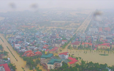 [Ảnh] Một số tỉnh miền Trung còn lại gì sau trận lụt lịch sử?