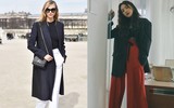 [ẢNH] Cách phối đồ mùa đông ấm áp và sành điệu cho chị em công sở