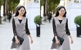 [ẢNH] Cách phối đồ mùa đông ấm áp và sành điệu cho chị em công sở