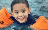 [ẢNH] Vẻ điển trai ‘gây sốt’ của Gia Huy - quý tử đầu lòng nhà Trà My Idol