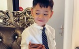 [ẢNH] Vẻ điển trai ‘gây sốt’ của Gia Huy - quý tử đầu lòng nhà Trà My Idol