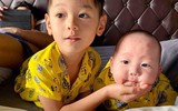 [ẢNH] Vẻ điển trai ‘gây sốt’ của Gia Huy - quý tử đầu lòng nhà Trà My Idol