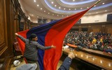 [ẢNH] Bạo loạn để phản đối đình chiến ở Armenia