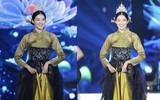 [ẢNH] ‘Cắt xẻ' hanbok, thí sinh hoa hậu Hàn Quốc khoe thân quá đà 