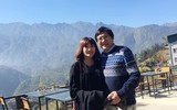 [ẢNH] Hé lộ cuộc sống hôn nhân của NSND Trọng Trinh với người vợ trẻ kém 16 tuổi