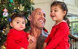 [ẢNH] The Rock: ‘Gã khổng lồ’ Hollywood và những khoảnh khắc ‘nhỏ bé’ ngỡ ngàng trước vợ con