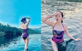 [ẢNH] Lệ Quyên tuổi 40 ngày càng trẻ đẹp ‘chăm’ diện bikini khoe dáng quyến rũ 