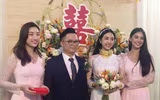 [ẢNH] Đám cưới miền Tây đặc biệt của Á hậu Thúy An: Nhà trai đi thuyền, cô dâu vàng đeo ‘trĩu cổ’, dàn phù dâu toàn Hoa hậu