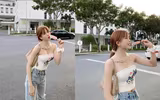 [ẢNH] Thiều Bảo Trâm 'tình cũ của Sơn Tùng M-TP' khoe tuyệt chiêu giữ dáng nóng bỏng, gợi cảm 