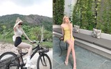 [ẢNH] Thiều Bảo Trâm 'tình cũ của Sơn Tùng M-TP' khoe tuyệt chiêu giữ dáng nóng bỏng, gợi cảm 