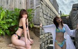 [ẢNH] Thiều Bảo Trâm 'tình cũ của Sơn Tùng M-TP' khoe tuyệt chiêu giữ dáng nóng bỏng, gợi cảm 