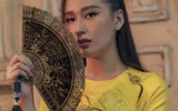 [ẢNH] Hoa hậu Mai Phương Thúy: Diện áo dài cách tân, bỡ ngỡ trong lần đầu đón Tết xa nhà 