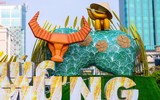[ẢNH] Linh vật trâu hiện diện trong đời sống văn hoá Tết Tân Sửu các địa phương