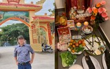 [ẢNH] Ngày vía Thần Tài: Sao Việt ‘chịu chơi’ mua 100 cây vàng, dâng mâm lễ hoành tráng 