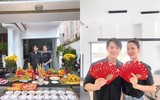 [ẢNH] Ngày vía Thần Tài: Sao Việt ‘chịu chơi’ mua 100 cây vàng, dâng mâm lễ hoành tráng 