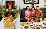 [ẢNH] Ngày vía Thần Tài: Sao Việt ‘chịu chơi’ mua 100 cây vàng, dâng mâm lễ hoành tráng 
