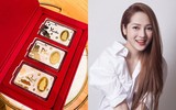 [ẢNH] Ngày vía Thần Tài: Sao Việt ‘chịu chơi’ mua 100 cây vàng, dâng mâm lễ hoành tráng 