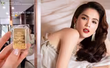 [ẢNH] Ngày vía Thần Tài: Sao Việt ‘chịu chơi’ mua 100 cây vàng, dâng mâm lễ hoành tráng 
