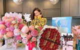 [ẢNH] Ngày 8-3 đặc biệt của sao Việt: Lệ Quyên được tặng trang sức đắt tiền, NSƯT Xuân Bắc làm ‘trai bán hoa’
