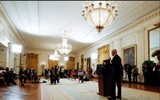 [ẢNH] Cuộc họp báo đầu tiên của Tổng thống Joe Biden: Tái tranh cử năm 2024