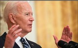 [ẢNH] Cuộc họp báo đầu tiên của Tổng thống Joe Biden: Tái tranh cử năm 2024