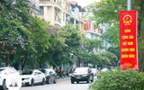 [ẢNH] Đường phố Hà Nội đẹp nao lòng trong sắc hoa bằng lăng 