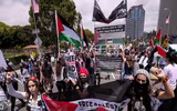 [ẢNH] Các cuộc biểu tình nổ ra trên khắp nước Mỹ để ủng hộ người Palestine