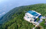 [ẢNH] Ngắm thời khắc bình minh tuyệt đẹp giữa 'biển mây' trên đỉnh núi Bà Đen