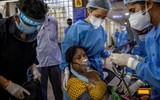 [ẢNH] Ấn Độ hứng chịu 'thảm họa kép' từ Covid-19 và siêu bão mạnh nhất 20 năm