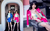 [ẢNH] Hoa hậu Đỗ Thị Hà ‘tăng tốc’ trên đường đua Miss World: Cắt mái bằng, diện túi hiệu, đeo nhẫn kim cương