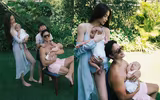 [ẢNH] Loạt biểu cảm ‘đốn tim’ của cặp song sinh nhà Hồ Ngọc Hà - Kim Lý và các quý tử nhà sao Việt