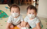 [ẢNH] Loạt biểu cảm ‘đốn tim’ của cặp song sinh nhà Hồ Ngọc Hà - Kim Lý và các quý tử nhà sao Việt