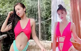 [ẢNH] Sao Việt chuộng mốt bikini khoét hông, xẻ cao khoe 3 vòng nóng bỏng
