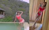 [ẢNH] Sao Việt chuộng mốt bikini khoét hông, xẻ cao khoe 3 vòng nóng bỏng