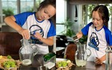 [ẢNH] Sao Việt mùa dịch: Tự Long đạp xe trong phòng, Trọng Tấn khoe vườn cây, dàn Hoa hậu mở studio tại gia