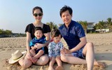 [ẢNH] Sao Việt mùa dịch: Tự Long đạp xe trong phòng, Trọng Tấn khoe vườn cây, dàn Hoa hậu mở studio tại gia