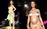 [ẢNH] ‘Nghẹt thở’ trước màn catwalk khi mang bầu của dàn người mẫu nóng bỏng