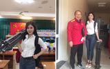 [ẢNH] Chân dung MC xinh đẹp vào vai vợ cũ về cướp con bị ‘ném đá’ trong Mùa hoa tìm lại