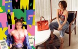 [ẢNH] Mốt mới sao nữ ưa chuộng: Áo cài một cúc, cổ yếm khoe lưng trần 