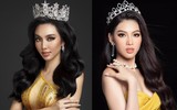 [ẢNH] Sắc vóc 'một chín một mười’ của Á hậu Ngọc Thảo và Thuỳ Tiên - người kế nhiệm Miss Grand Vietnam 2021