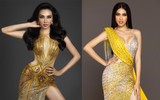 [ẢNH] Sắc vóc 'một chín một mười’ của Á hậu Ngọc Thảo và Thuỳ Tiên - người kế nhiệm Miss Grand Vietnam 2021