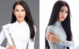 [ẢNH] Sắc vóc 'một chín một mười’ của Á hậu Ngọc Thảo và Thuỳ Tiên - người kế nhiệm Miss Grand Vietnam 2021