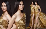 [ẢNH] Sắc vóc 'một chín một mười’ của Á hậu Ngọc Thảo và Thuỳ Tiên - người kế nhiệm Miss Grand Vietnam 2021