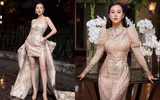 [ẢNH] Hương vị tình thân: Nam (Phương Oanh) ‘lột xác’ ra dáng dâu trưởng nhà họ Hoàng 