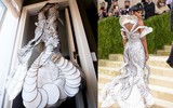 [ẢNH] Mãn nhãn với những kiệt tác váy độc - đẹp - lạ tại đại tiệc Met Gala 2021 