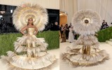[ẢNH] Mãn nhãn với những kiệt tác váy độc - đẹp - lạ tại đại tiệc Met Gala 2021 
