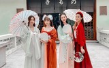 [ẢNH] Trung thu đặc biệt của sao: Phương Thanh hát ở khu điều trị Covid-19, Quỳnh Nga ‘hoá’ chị Hằng xinh đẹp 