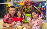 [ẢNH] Trung thu đặc biệt của sao: Phương Thanh hát ở khu điều trị Covid-19, Quỳnh Nga ‘hoá’ chị Hằng xinh đẹp 