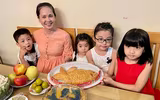 [ẢNH] Nhóc tỳ nhà sao Việt đêm Trung thu ý nghĩa an toàn phòng dịch Covid-19