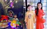 [ẢNH] Nhóc tỳ nhà sao Việt đêm Trung thu ý nghĩa an toàn phòng dịch Covid-19